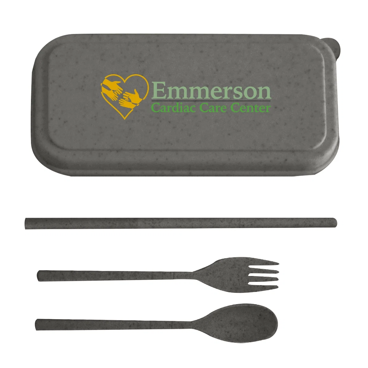 Natural finish set shown with the case open