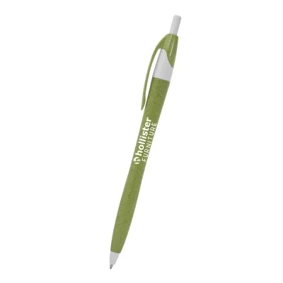Blue option angled to reveal the pointed tip