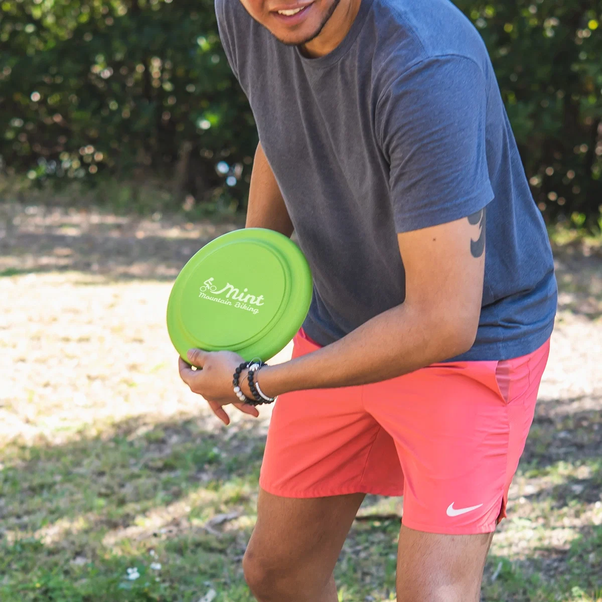 Harvest Flying Disc held in hand