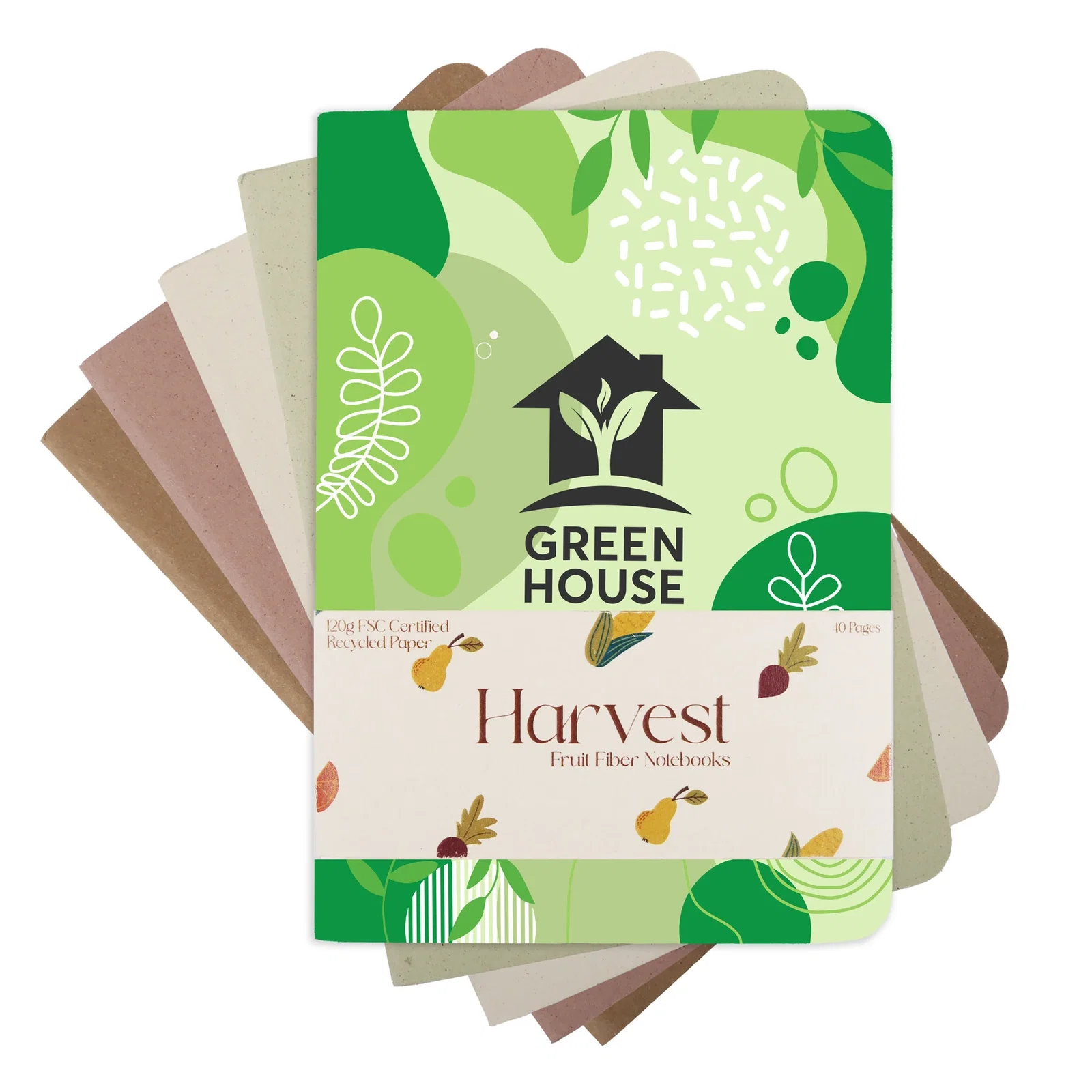 Harvest Fruit Fiber™ Pocket Notebook — view 2