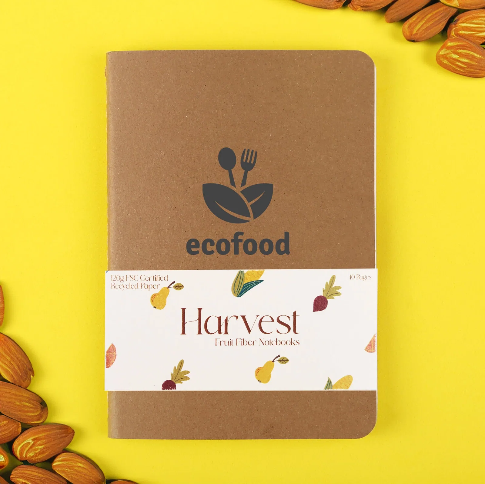 Harvest Fruit Fiber™ Pocket Notebook — view 4