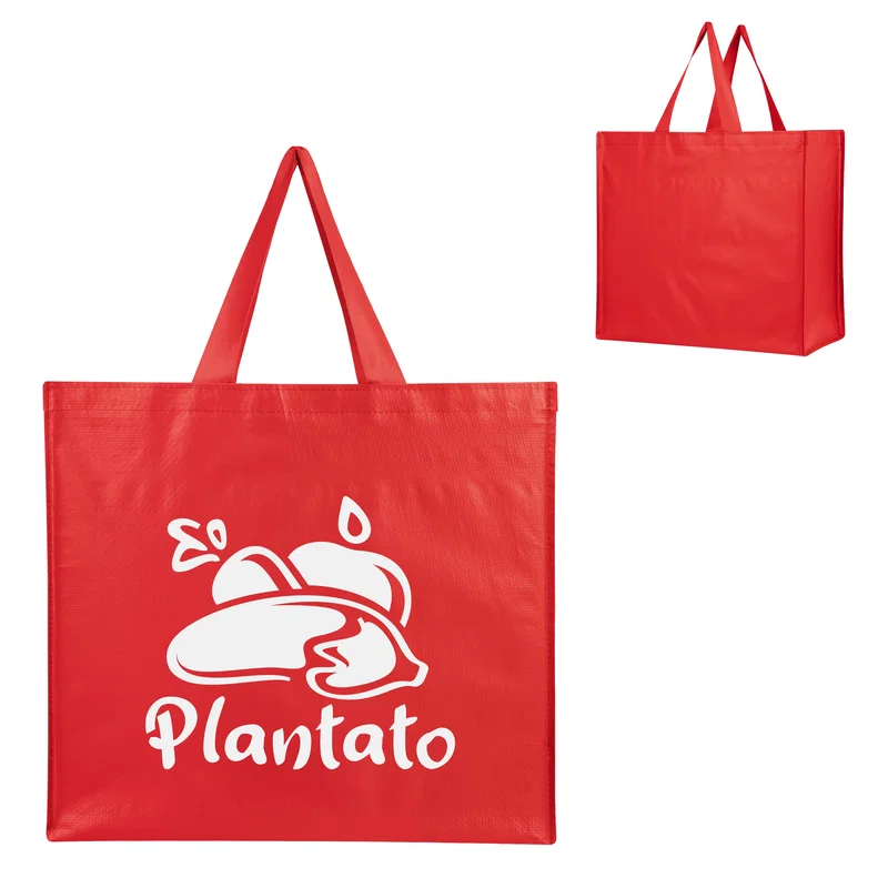 Harvest Haul Recycled Non-Woven Shopper Tote Bag — view 10