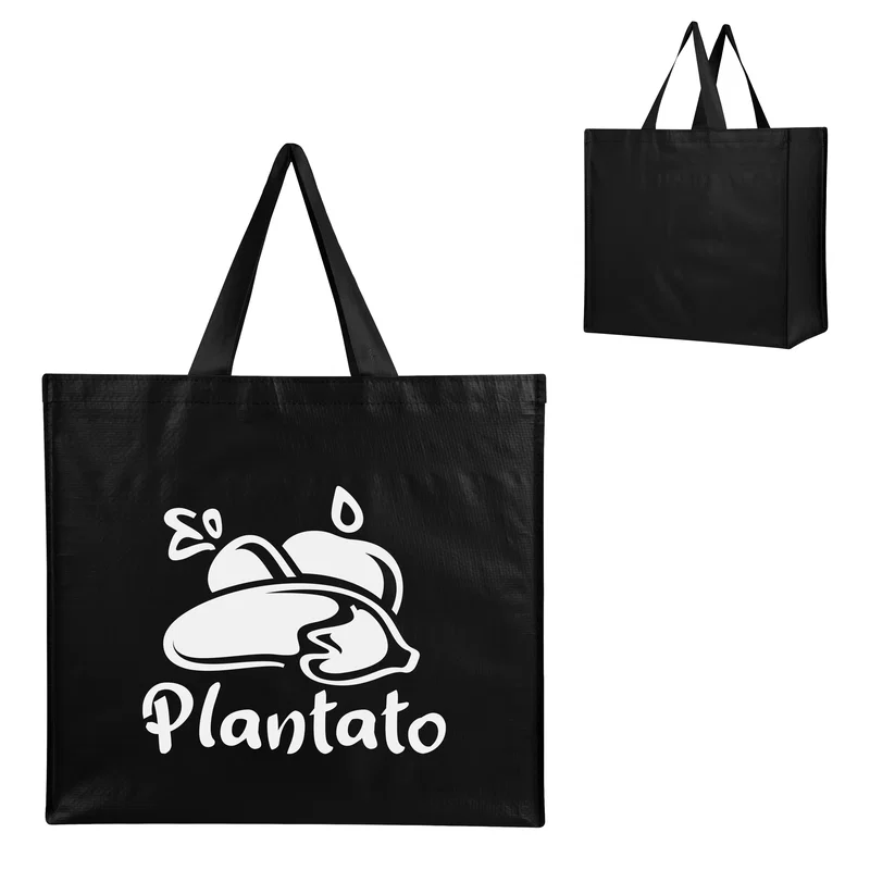 Harvest Haul Recycled Non-Woven Shopper Tote Bag — view 7