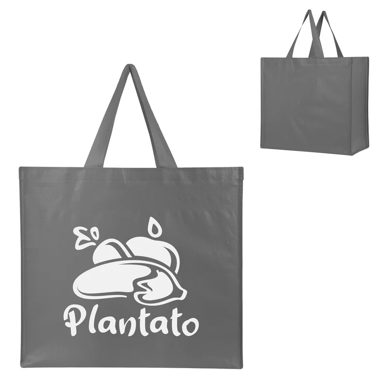 Harvest Haul Recycled Non-Woven Shopper Tote Bag — view 8
