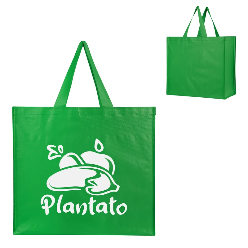 Harvest Haul Recycled Non-Woven Shopper Tote Bag — view 9
