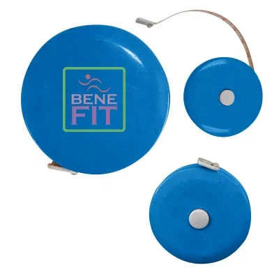 Blue harvest tape measure shown from the front