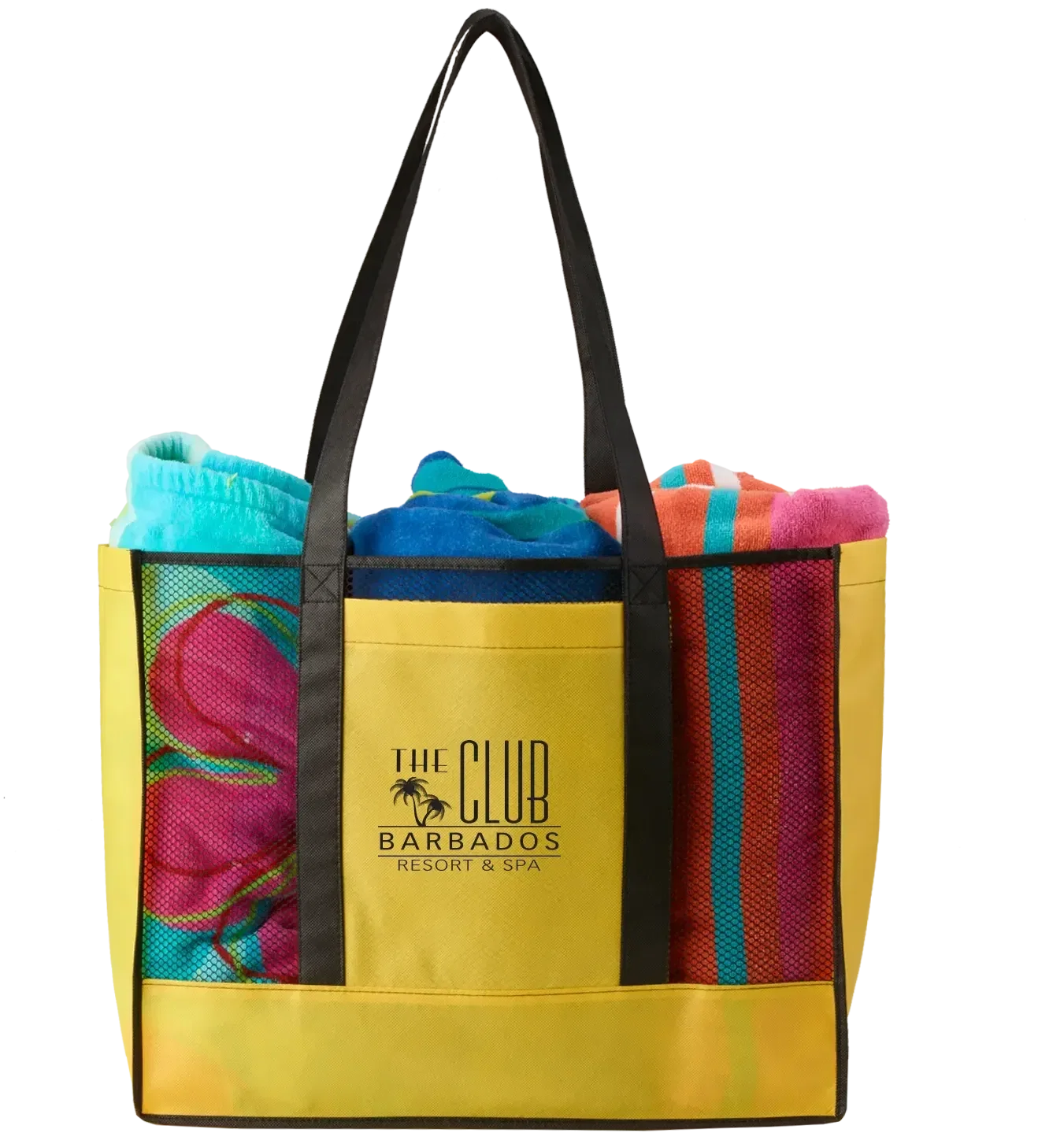 Custom Branded Non-Woven Beach Tote — view 4