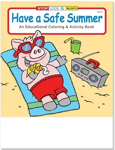 Have a Safe Summer Coloring Book