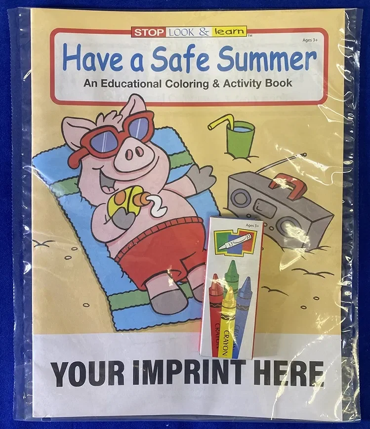 Have a Safe Summer Coloring Book — view 3
