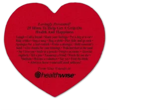 Health & Happiness Heart Jar Opener