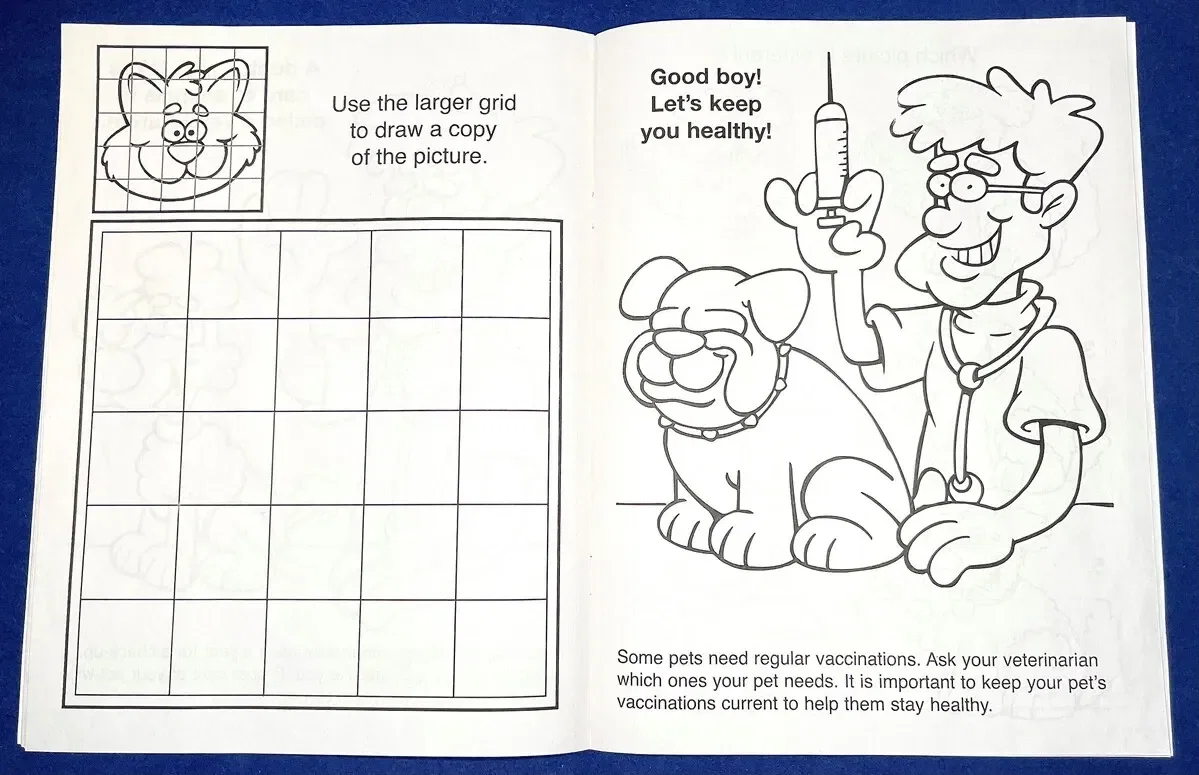 Healthy Pets Are Happy Pets Coloring Book — view 2