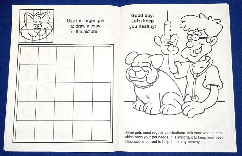 Healthy Pets Are Happy Pets Coloring Book — view 2