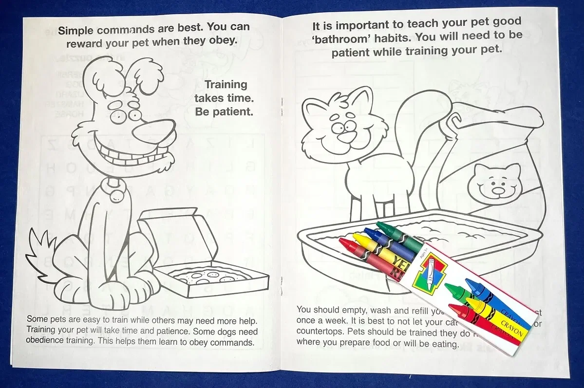 Healthy Pets Are Happy Pets Coloring Book — view 3