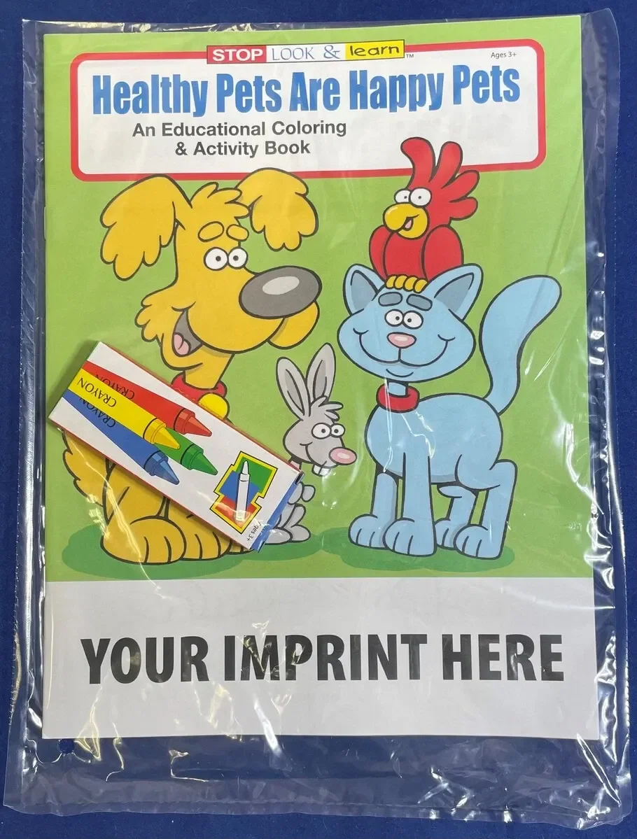 Healthy Pets Are Happy Pets Coloring Book — view 4