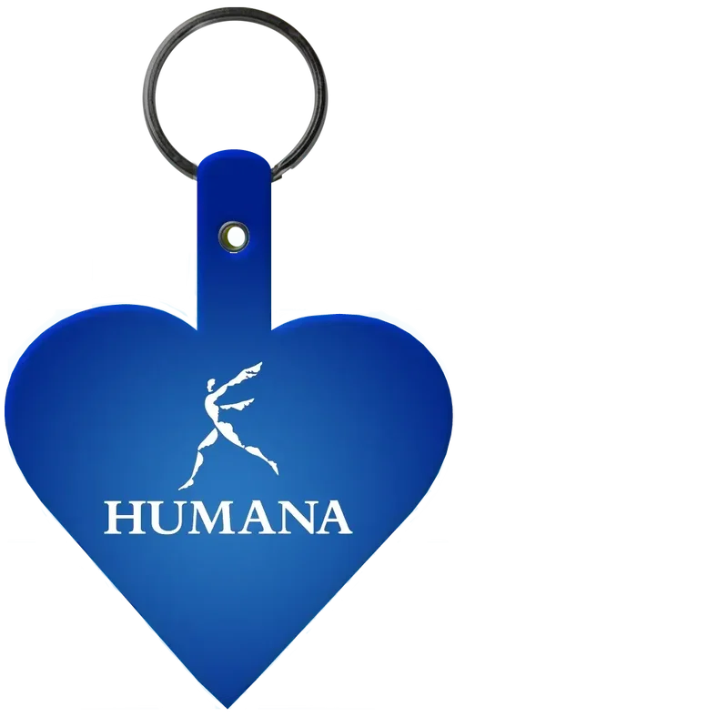 Custom Key Tag - Heart Shape — view 10