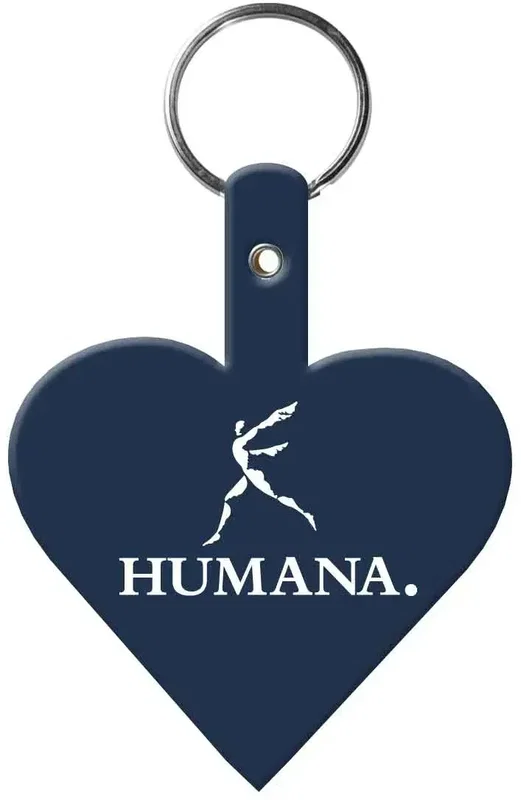 Custom Key Tag - Heart Shape — view 11