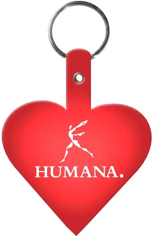 Custom Key Tag - Heart Shape — view 13