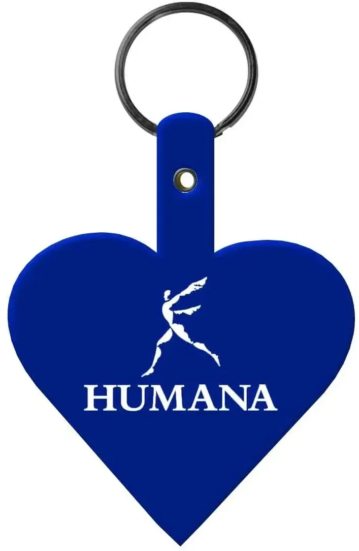 Custom Key Tag - Heart Shape — view 4