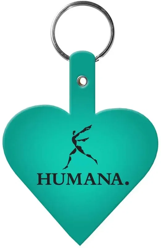 Custom Key Tag - Heart Shape — view 7