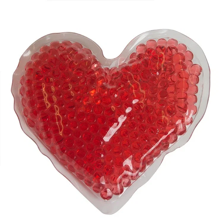 Gel Beads Hot/Cold Pack Hearts — view 4