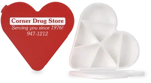 Heart Pill Box