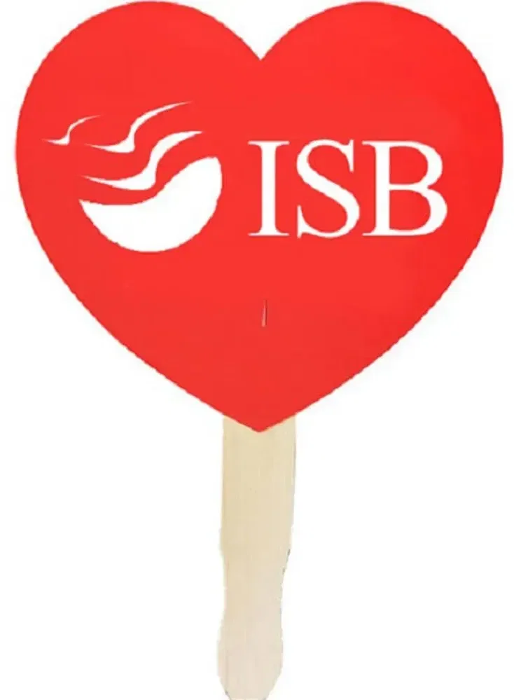  Heart Shape Hand Fan — view 2