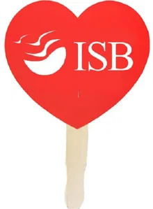 Heart Shape Hand Fan