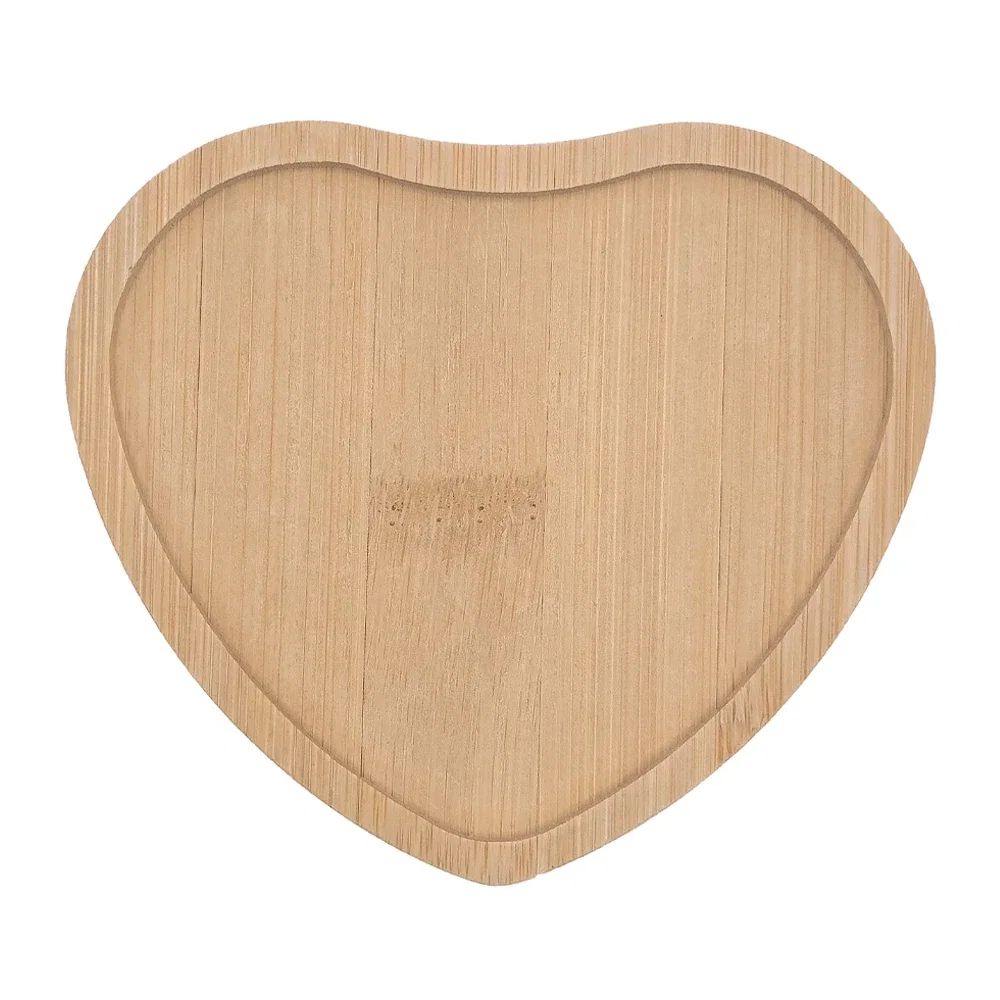 Heart Shape Wooden Coaster