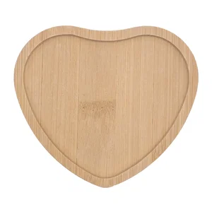 Heart Shape Wooden Coaster