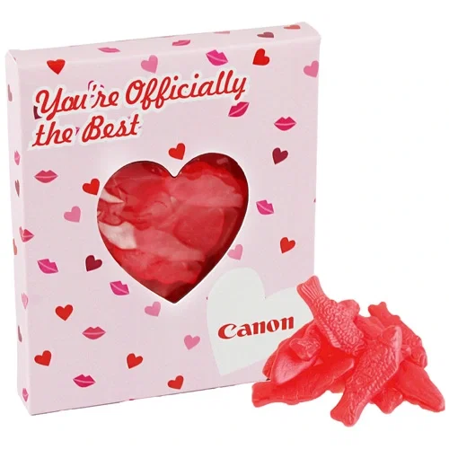 Heart-Shaped Gift Box with Viewing Window — view 2