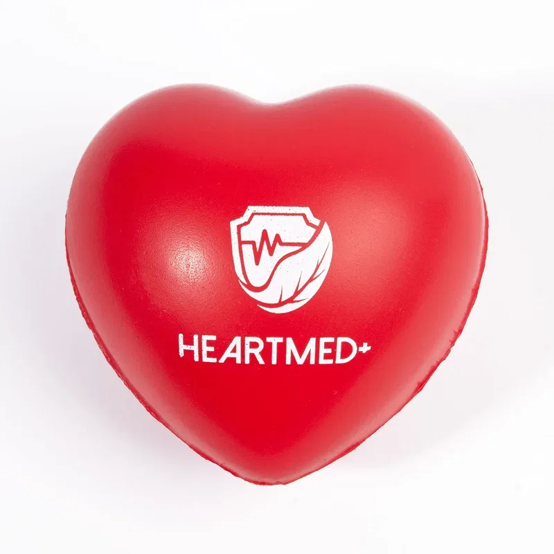 Custom Heart Shaped Stress Ball