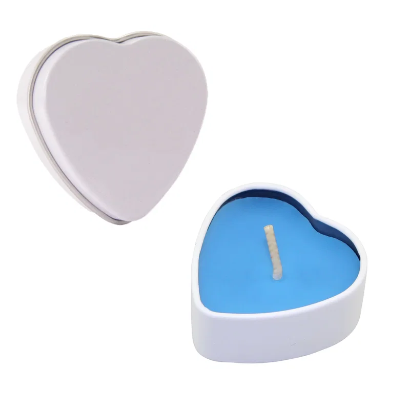 Heart Tin Candle — view 12