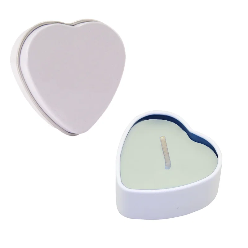 Heart Tin Candle — view 14