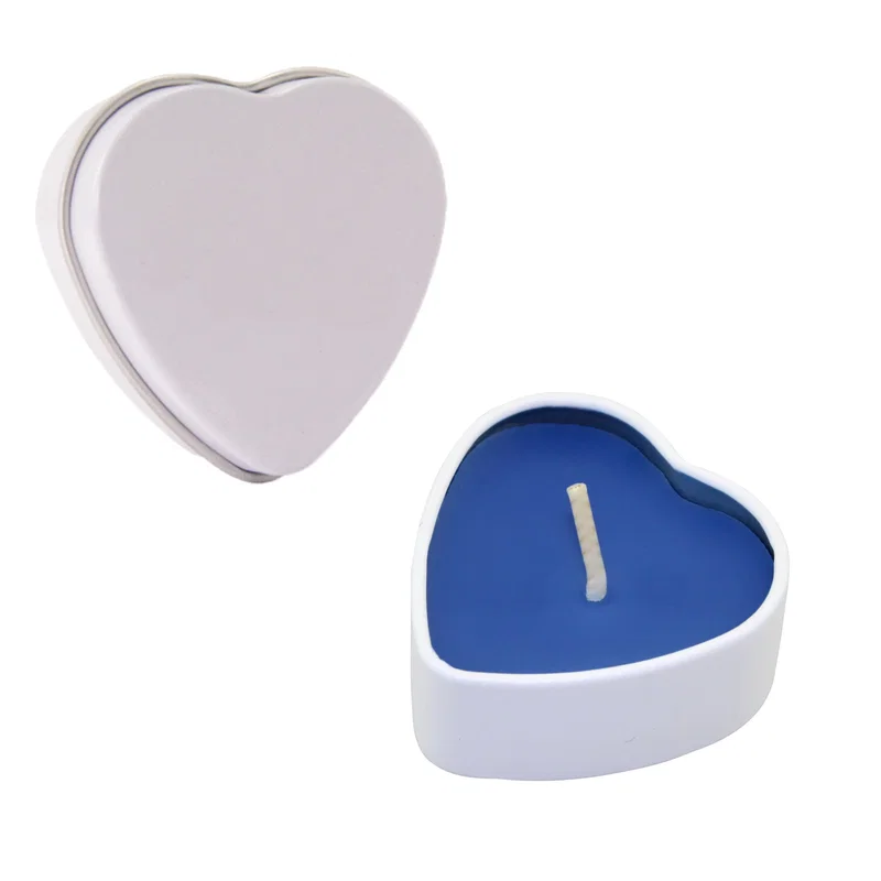 Heart Tin Candle — view 15