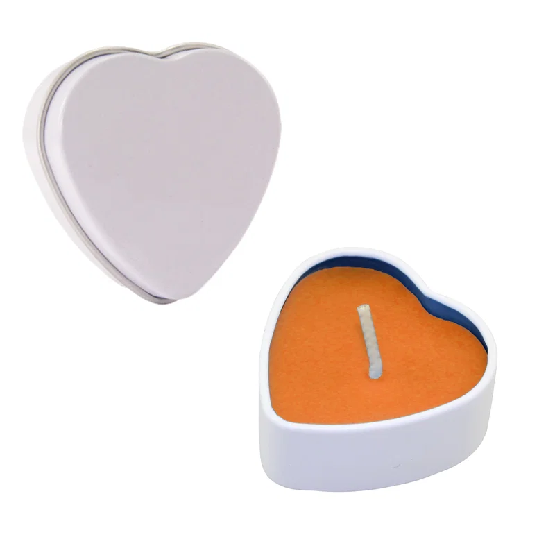 Heart Tin Candle — view 16