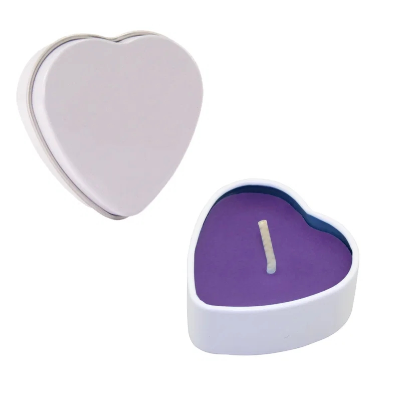 Heart Tin Candle — view 18