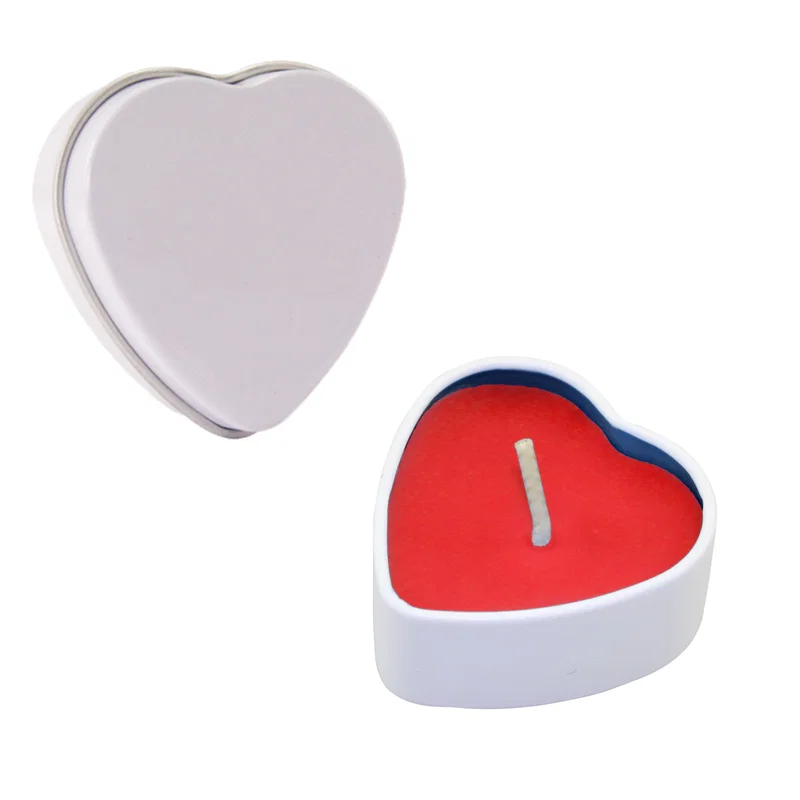 Heart Tin Candle — view 19