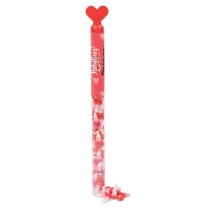 Heart Topper Candy Tube With Candy Corn