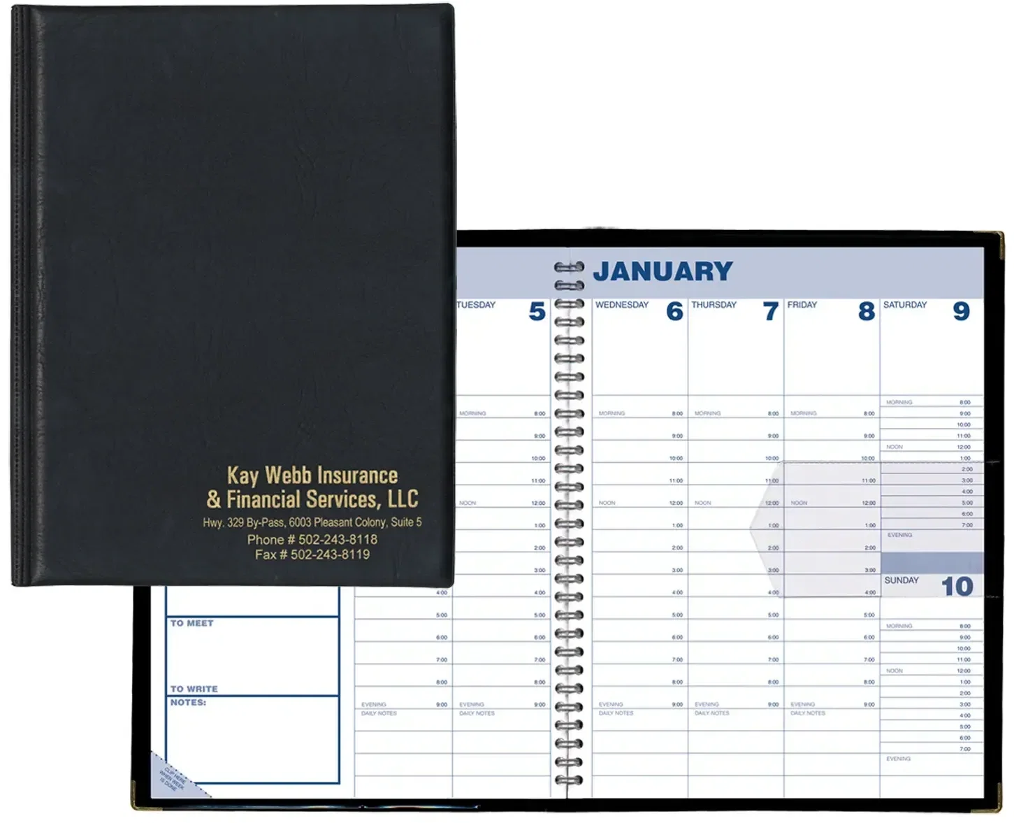 Custom Logo Diary — view 4