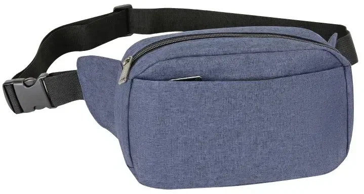 Personalized Heather 3-Zipper Fanny Waist Pack — view 2