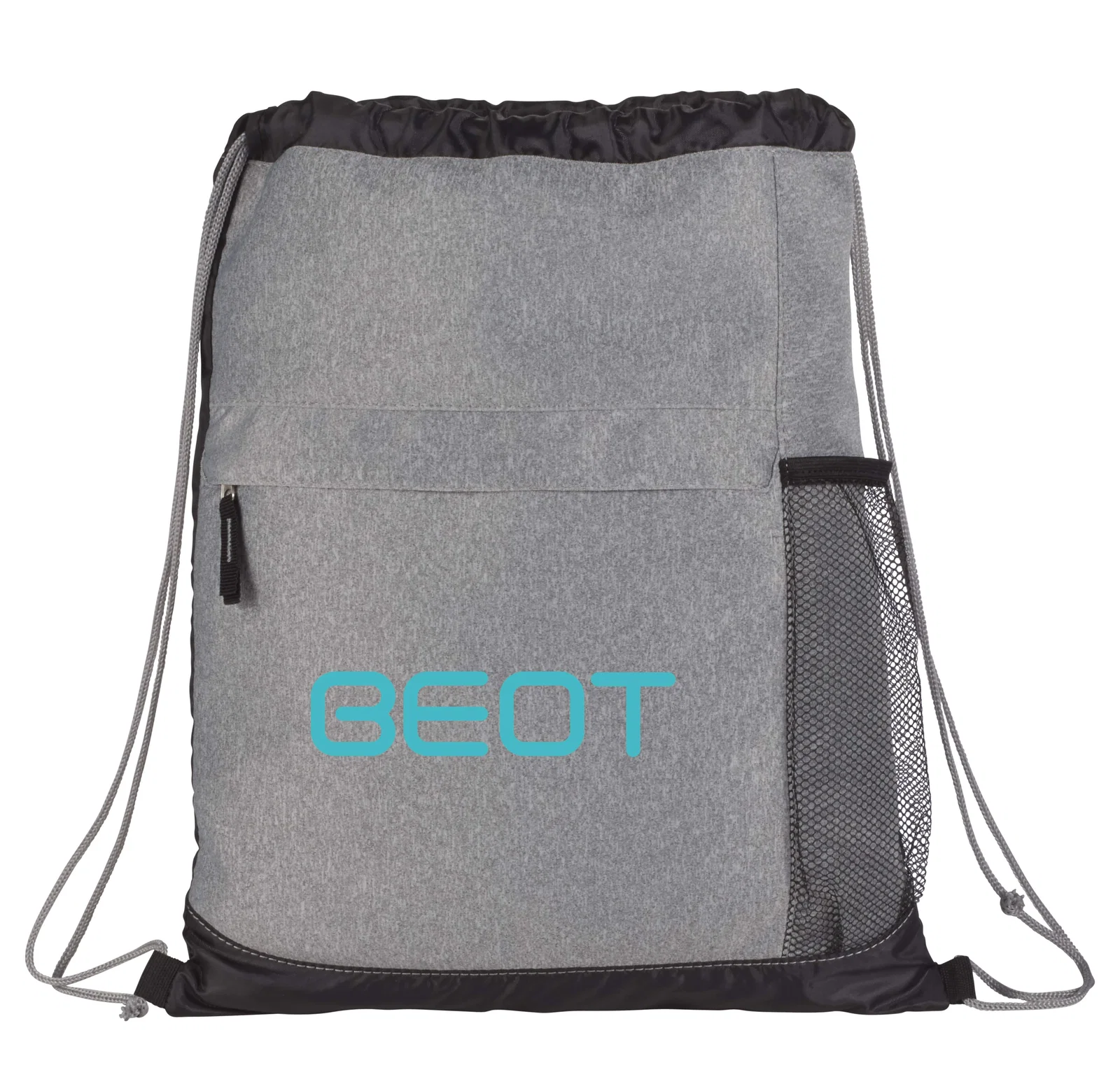 Heather Melange Drawstring Bag — view 4