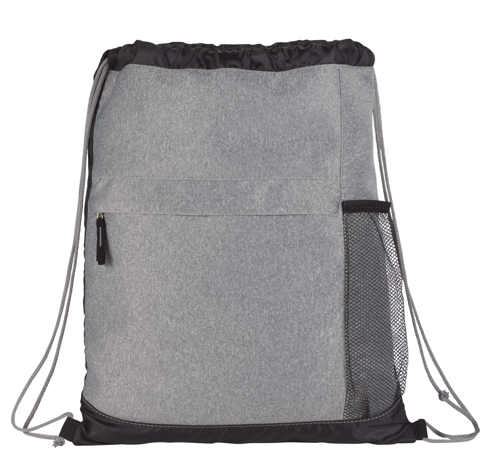 Heather Melange Drawstring Bag — view 6