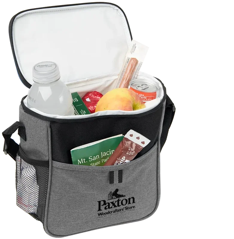 Custom Heathered Cooler Tote