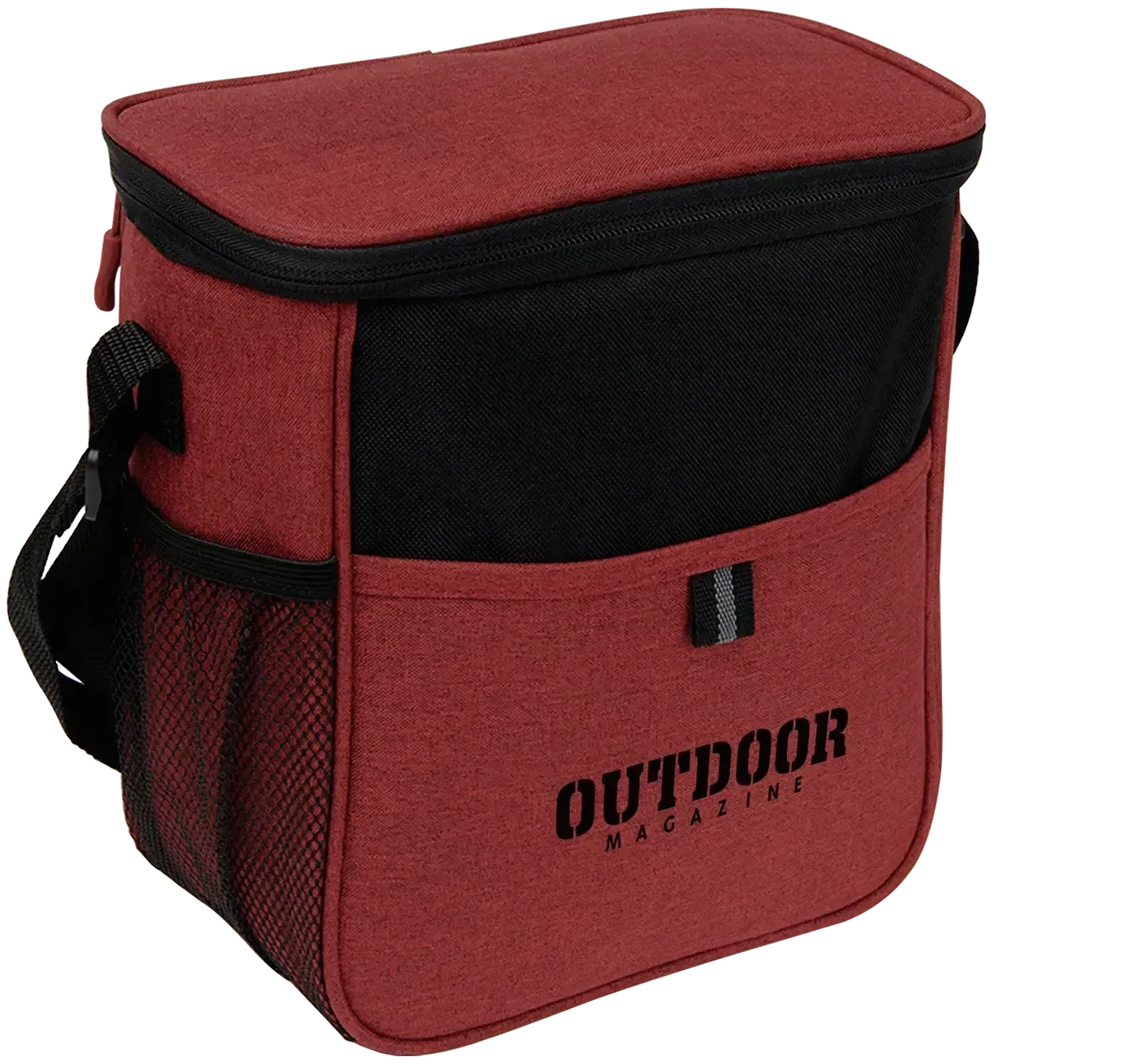 Custom Heathered Cooler Tote — view 2