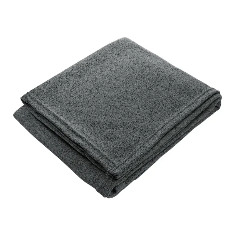 Heathered Fleece Throw Blanket - 50"x60" Unfolded — view 4