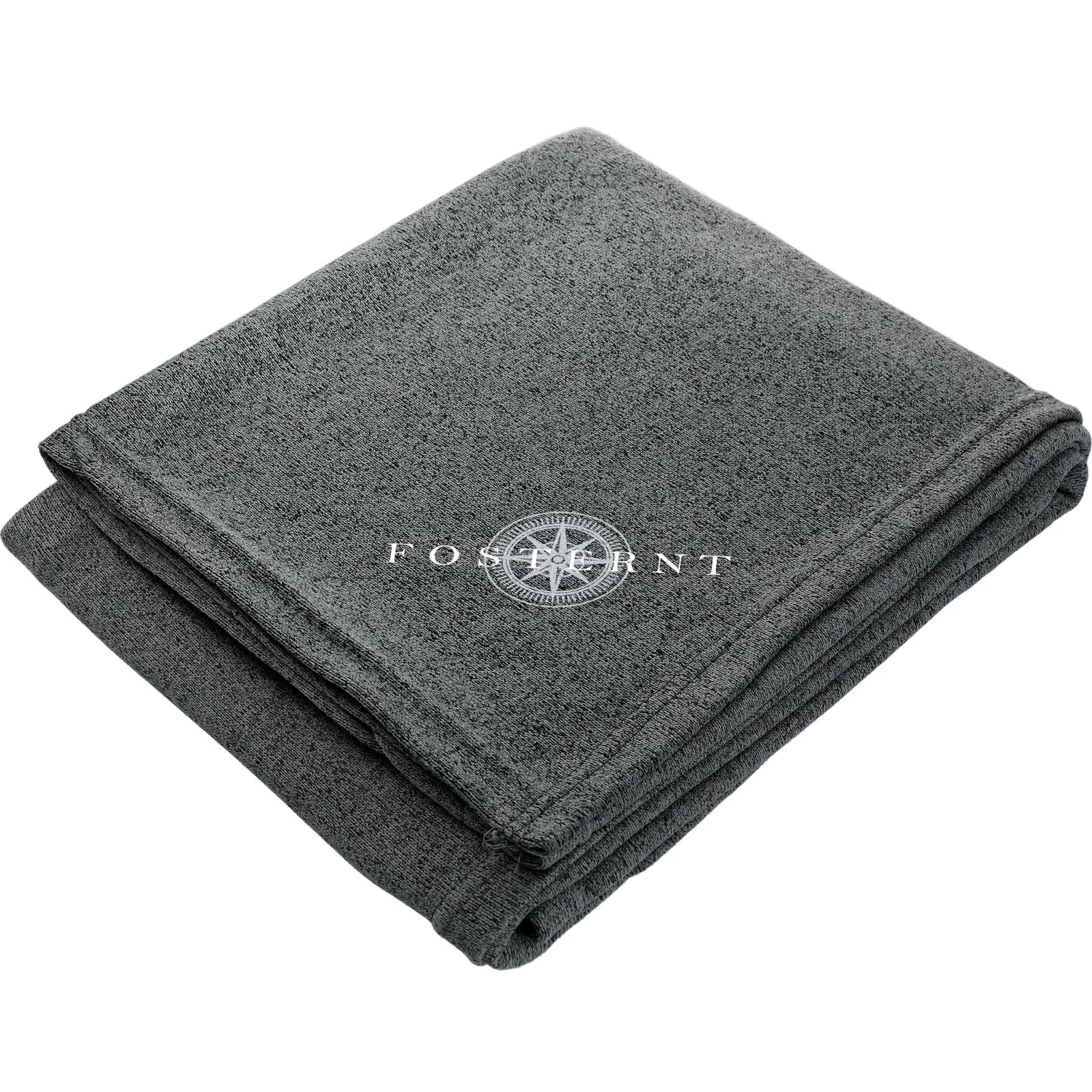 Heathered Fleece Throw Blanket - 50"x60" Unfolded — view 8