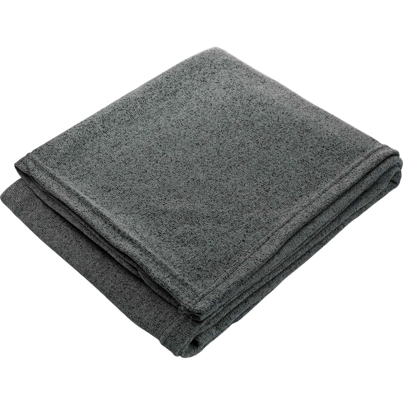 Heathered Fleece Throw Blanket - 50"x60" Unfolded — view 9