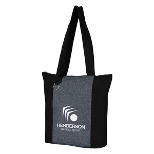 Custom Heathered Fun Tote Bag