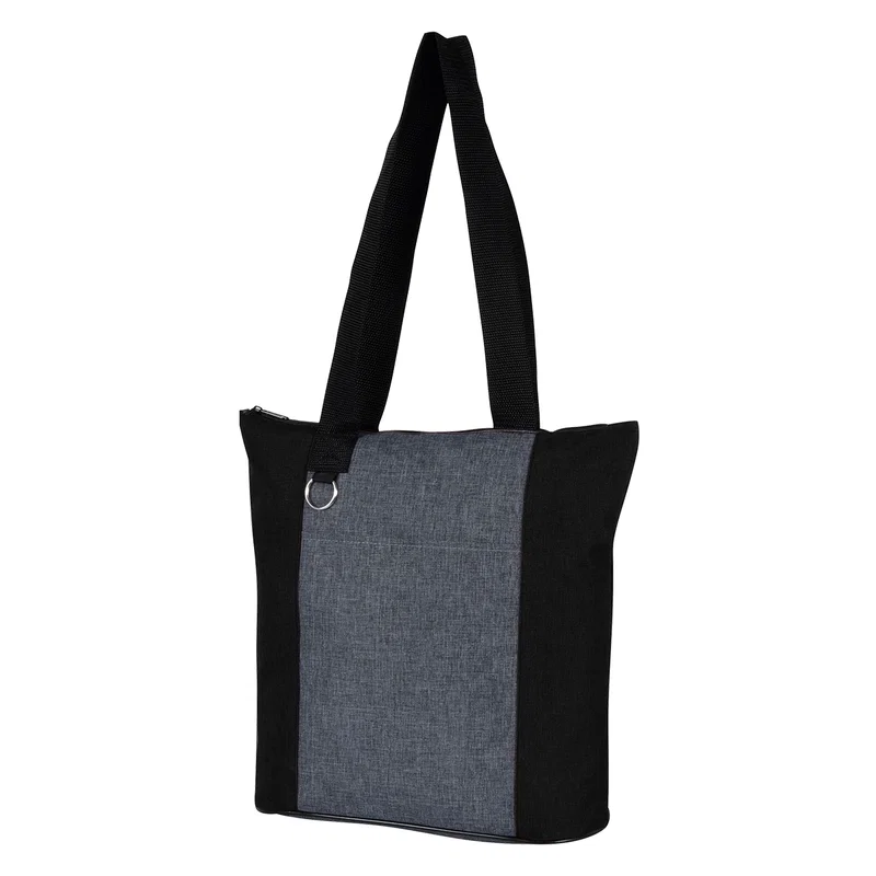Custom Heathered Fun Tote Bag — view 6