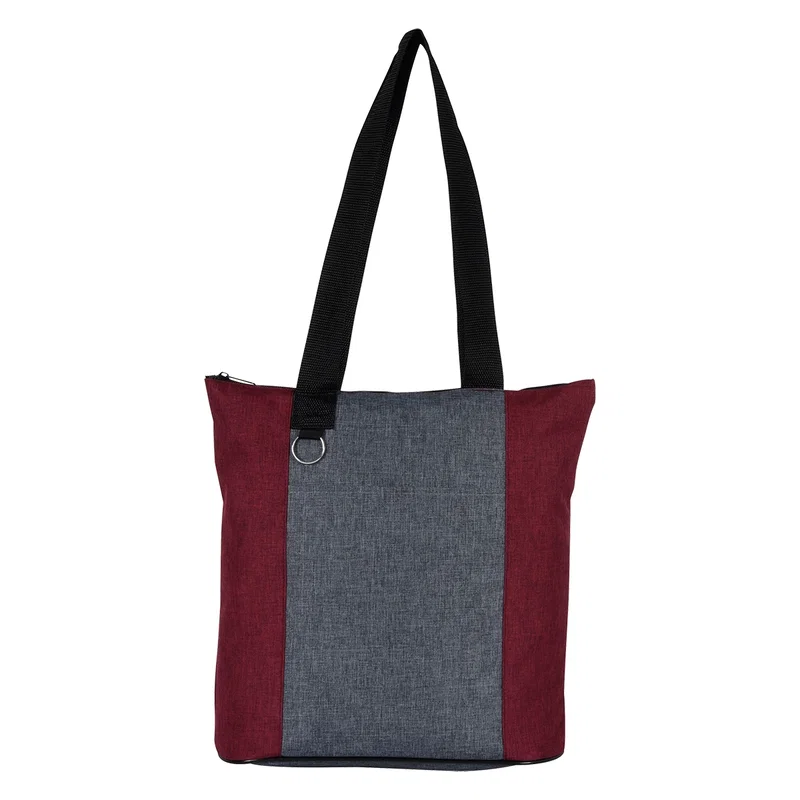 Custom Heathered Fun Tote Bag — view 9